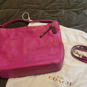 COACH Park Leather Hobo Bag